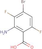 2-Amino-4-bromo-3,6-difluorobenzoic acid