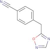 4-((1,2,4-Oxadiazol-5-yl)methyl)benzonitrile