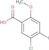 5-Chloro-4-iodo-2-methoxybenzoic acid