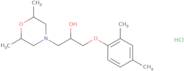 1-(2,6-Dimethylmorpholin-4-yl)-3-(2,4-dimethylphenoxy)propan-2-ol hydrochloride