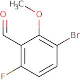 3-Bromo-6-fluoro-2-methoxybenzaldehyde