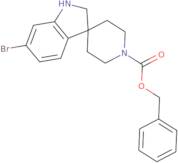 benzyl 6-bromo-1,2-dihydrospiro[indole-3,4'-piperidine]-1'-carboxylate