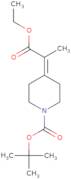 tert-Butyl 4-(1-ethoxy-1-oxopropan-2-ylidene)piperidine-1-carboxylate