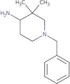 1-benzyl-3,3-dimethylpiperidin-4-amine