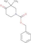 3,3-Dimethyl-4-oxo-piperidine-1-carboxylic Acid Benzyl Ester