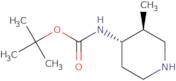 trans-(3-Methyl-piperidin-4-yl)-carbamic acid tert-butyl ester