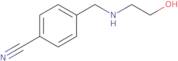 4-{[(2-Hydroxyethyl)amino]methyl}benzonitrile