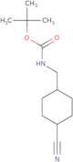 trans-4-N-Boc-Aminomethyl-cyclohexanecarbonitrile