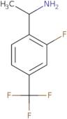 1-[2-Fluoro-4-(trifluoromethyl)phenyl]ethan-1-amine