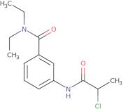 3-(2-Chloropropanamido)-N,N-diethylbenzamide