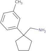 [1-(3-Methylphenyl)cyclopentyl]methanamine