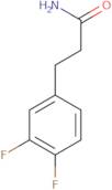 3-(3,4-Difluorophenyl)propanamide