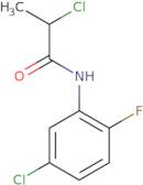 2-Chloro-N-(5-chloro-2-fluorophenyl)propanamide