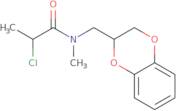 2-Chloro-N-(2,3-dihydro-1,4-benzodioxin-2-ylmethyl)-N-methylpropanamide