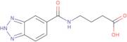 4-(1H-1,2,3-Benzotriazol-5-ylformamido)butanoic acid