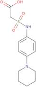 2-{[4-(Piperidin-1-yl)phenyl]sulfamoyl}acetic acid