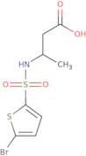 3-(5-Bromothiophene-2-sulfonamido)butanoic acid