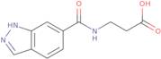 3-(1H-Indazol-6-ylformamido)propanoic acid