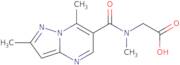 2-(1-{2,7-Dimethylpyrazolo[1,5-a]pyrimidin-6-yl}-N-methylformamido)acetic acid