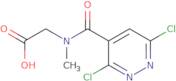 2-[1-(3,6-Dichloropyridazin-4-yl)-N-methylformamido]acetic acid