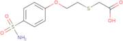 2-{[2-(4-Sulfamoylphenoxy)ethyl]sulfanyl}acetic acid