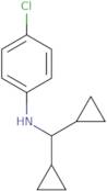 4-Chloro-N-(dicyclopropylmethyl)aniline