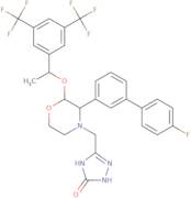 4-Defluoro-3-(p-fluorophenyl) aprepitant