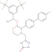4-Defluoro-4-(p-fluorophenyl) aprepitant