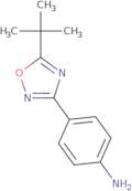 4-(5-tert-Butyl-1,2,4-oxadiazol-3-yl)aniline