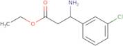 Ethyl 3-amino-3-(3-chlorophenyl)propanoate