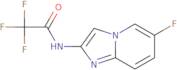 2,2,2-Trifluoro-N-(6-fluoro-imidazo[1,2-a]pyridin-2-yl)-acetamide