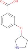 3-(Pyrrolidin-3-yloxy)-benzoic acid