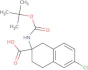 2-Boc-amino-6-chloro-1,2,3,4-tetrahydro-naphthalene-2-carboxylic Acid