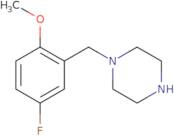 1-[(5-Fluoro-2-methoxyphenyl)methyl]piperazine