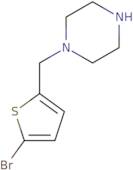 1-[(5-Bromothiophen-2-yl)methyl]piperazine