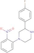 3-(4-Fluorophenyl)-1-(2-nitrophenyl)piperazine