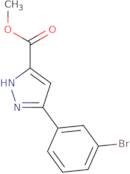 Methyl 3-(3-bromophenyl)-1H-pyrazole-5-carboxylate