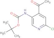 tert-Butyl (4-acetyl-6-chloropyridin-3-yl)carbamate