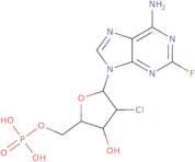 9-(2-Chloro-2-deoxy-5-o-phosphono-β-D-arabinofuranosyl)-2-fluoro-9H-purin-6-amine