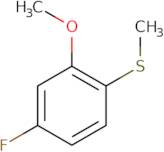 4-Fluoro-2-methoxy-1-(methylsulfanyl)benzene