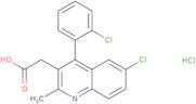 [6-Chloro-4-(2-chlorophenyl)-2-methylquinolin-3-yl]acetic acid hydrochloride