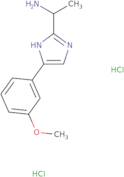 1-[4-(3-Methoxyphenyl)-1H-imidazol-2-yl]ethan-1-amine dihydrochloride