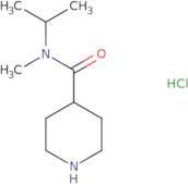 N-Methyl-N-(propan-2-yl)piperidine-4-carboxamide hydrochloride