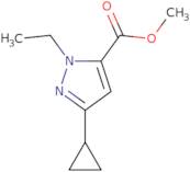 Methyl 3-cyclopropyl-1-ethyl-1H-pyrazole-5-carboxylate