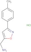 [3-(4-Methylphenyl)-1,2-oxazol-5-yl]methanamine hydrochloride