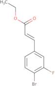 ethyl (2E)-3-(4-bromo-3-fluorophenyl)prop-2-enoate