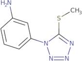 3-[5-(Methylsulfanyl)-1H-1,2,3,4-tetrazol-1-yl]aniline