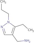 (5-Ethyl-1-propyl-1H-pyrazol-4-yl)methanamine