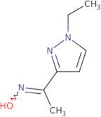 (1E)-1-(1-Ethyl-1H-pyrazol-3-yl)ethanone oxime