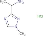 1-(1-Methyl-1H-1,2,4-triazol-3-yl)ethan-1-amine hydrochloride